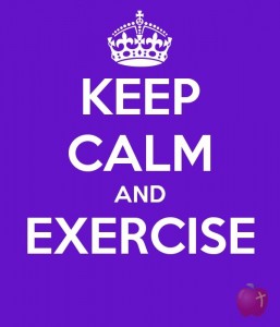 Keep Calm and Exerise