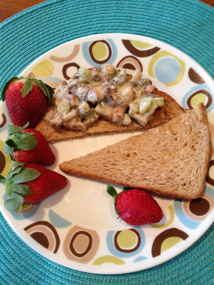 clean eating chicken salad