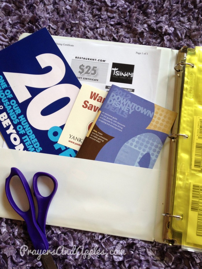 coupon binder