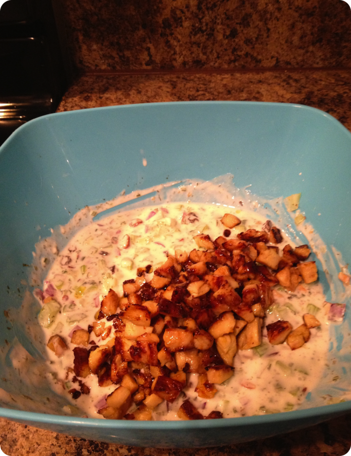 mixed chicken salad