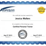 Jessica Walters Personal Trainer