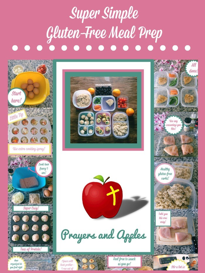 Super Simple Gluten-Free Meal Prep Blog Post